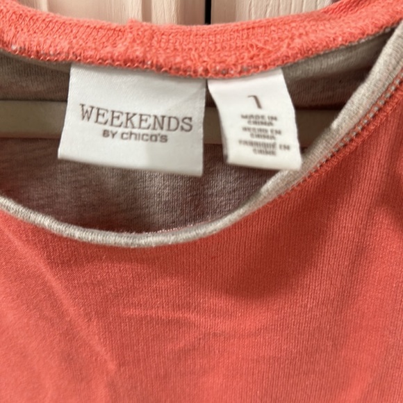 Weekends by Chico women’s large shirt - Picture 2 of 5